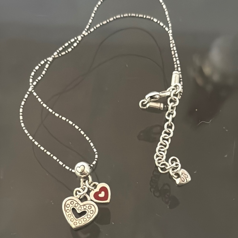 Silver Heart Pendant Necklace